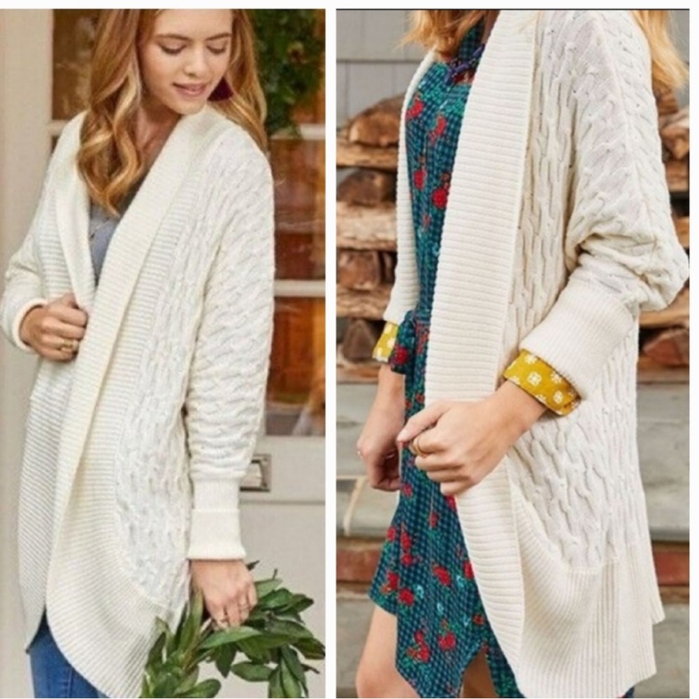 Matilda Jane cable knit Silent Night cardigan